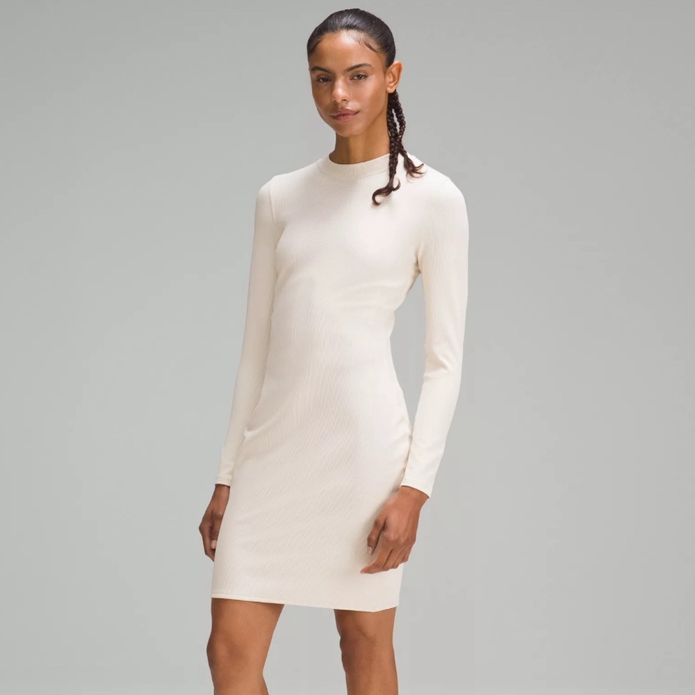 Lululemon ribbed long sleeve dress